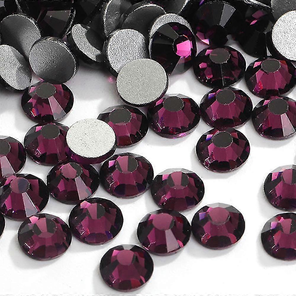 Flat Back Crystal Rhinestones Round