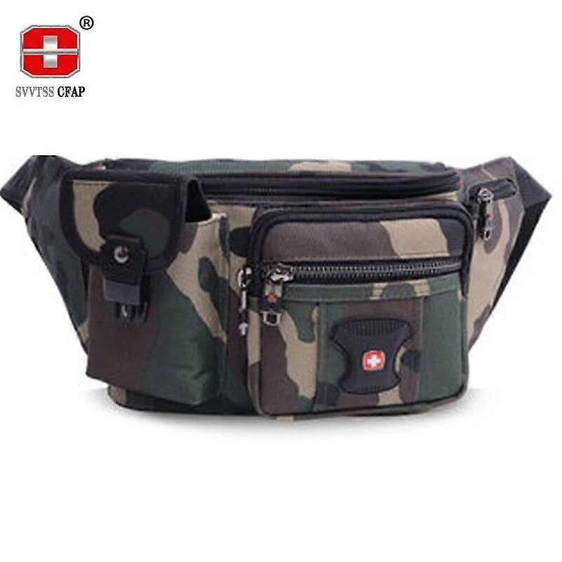 Πολυλειτουργικό αδιάβροχο Unisex πακέτο μέσης Casual Fanny Pack Ανδρική τσάντα ζώνης Τσάντες θήκης τηλεφώνου Γυναίκες Μικρή τσάντα μέσης αρσενικό