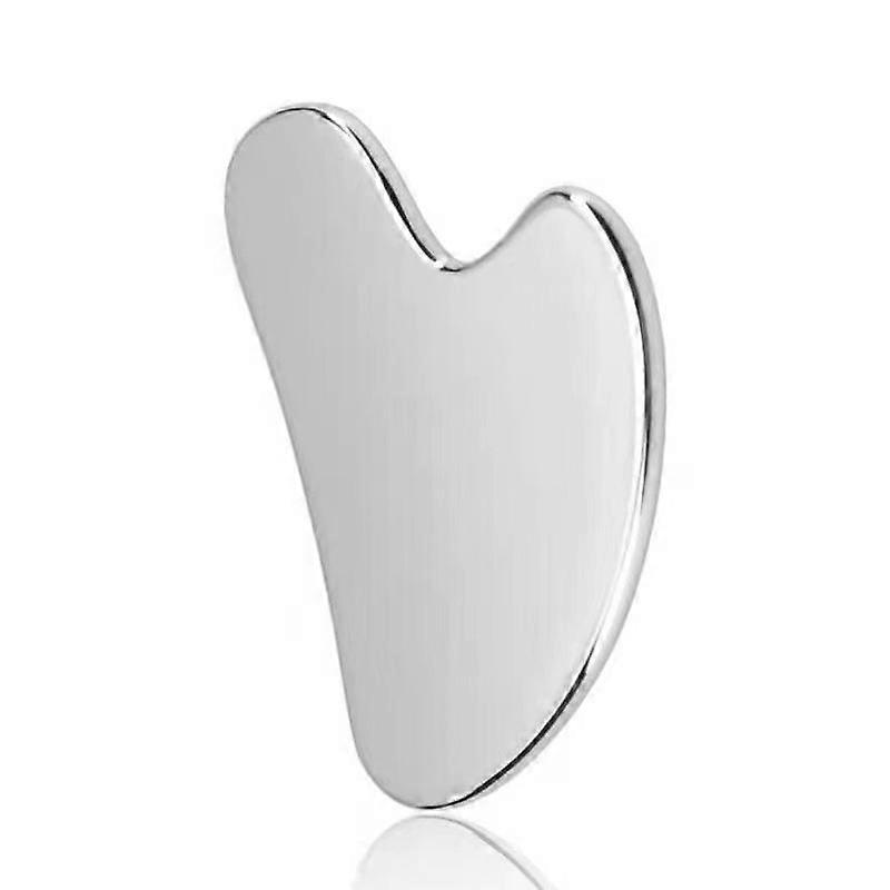 Gua Sha, Premium rustfritt stål Gua Sha stein, Guasha for ansikt oppgradert, Guasha rustfritt stål