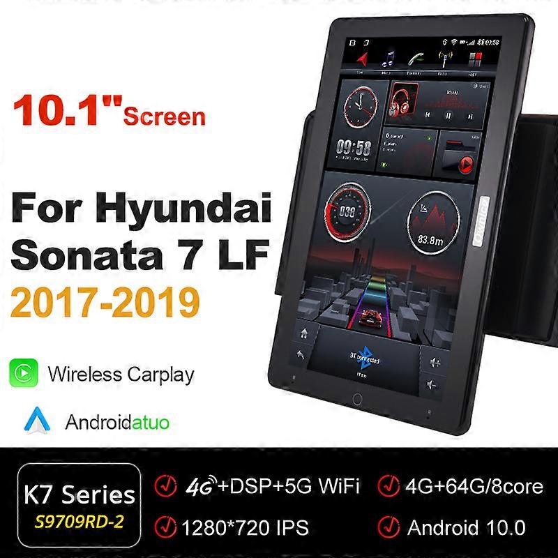 1920*1080 IPS DSP Android 10.0 for Hyundai Sonata 2014-2017 Car Radio Video Audio 13.3'' IPS Rotatable 360 6G 128G Tesla Style