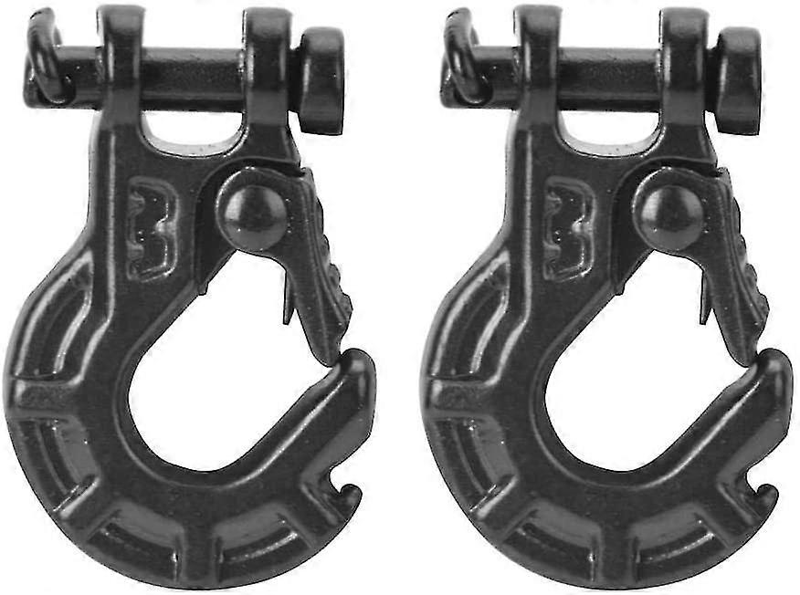 Rc Winch Hook, 2pcs Metal Trailer Hook Accessories For 1/10 Warn Car