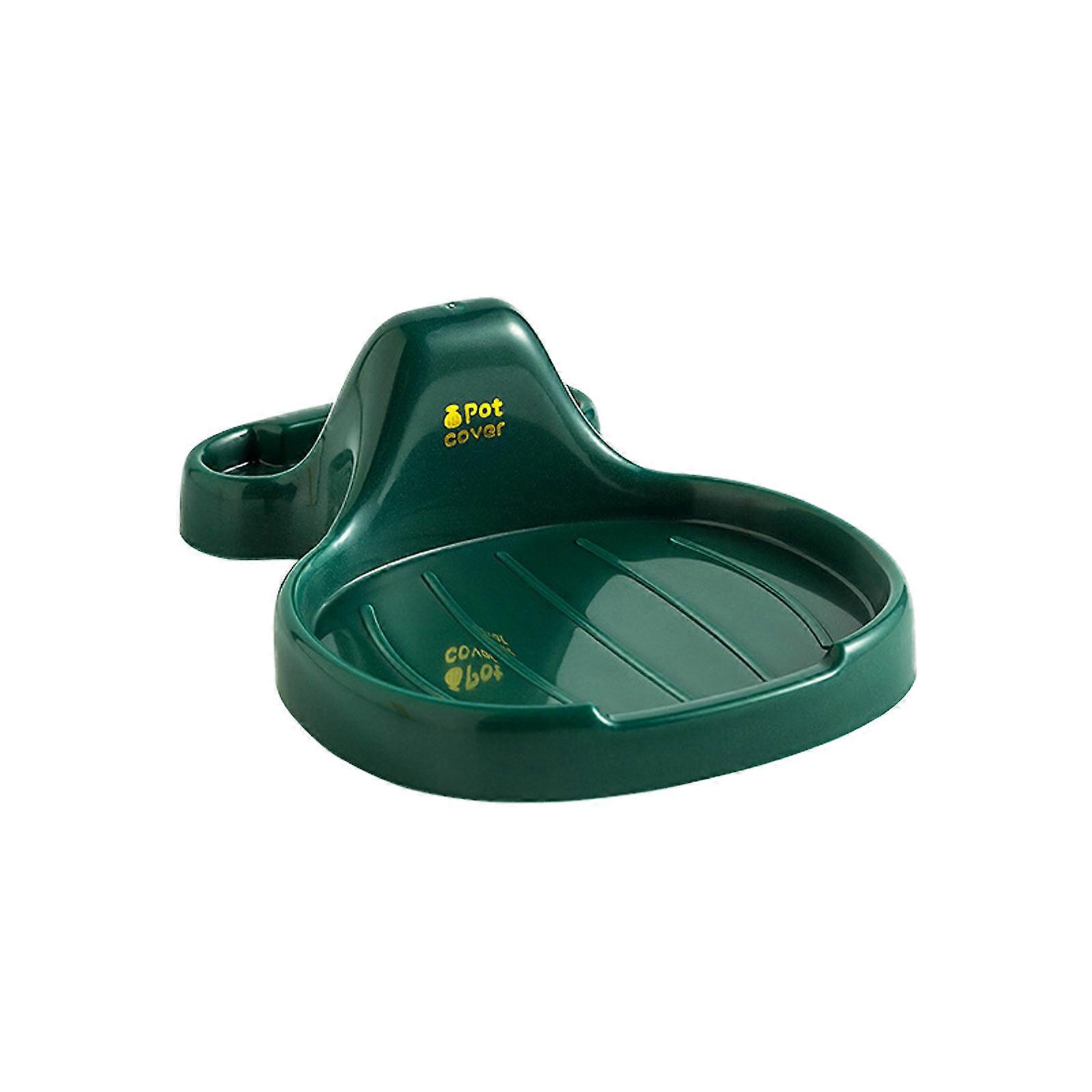 New Upgrade Spoon Rest with Lid Holder for Stove Top, Spatula Ladle Pot Lid Utensil Rest for Countertop