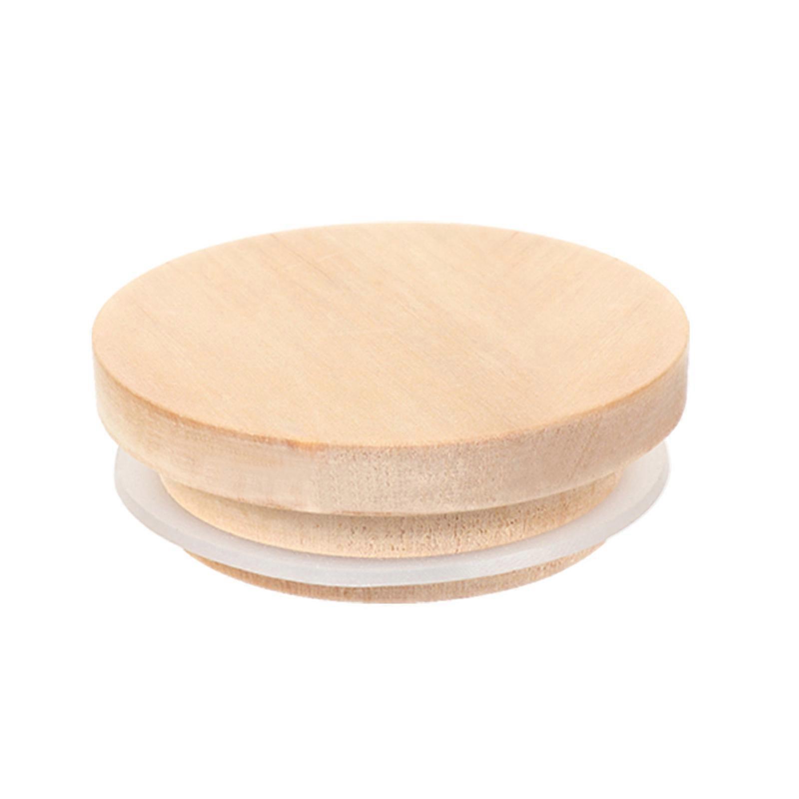 Nový příjezd ústa skladování konzerváren víčka příslušenství bambus borovice dřevo pro skleněnou láhev kuchyňské náčiní kryt