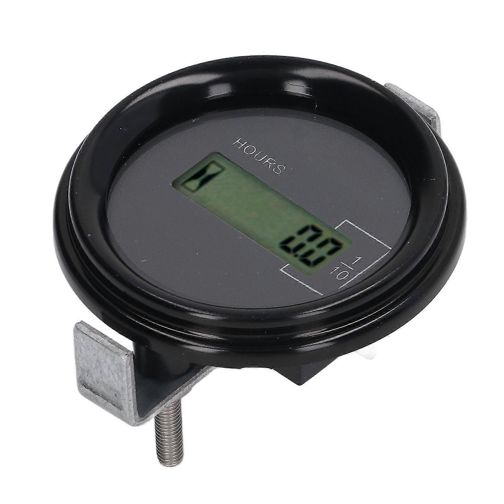 Kato Round Excavator Timer Hour Meter LCD Digital Display 12V?36V 0?99999.9H Remote Control