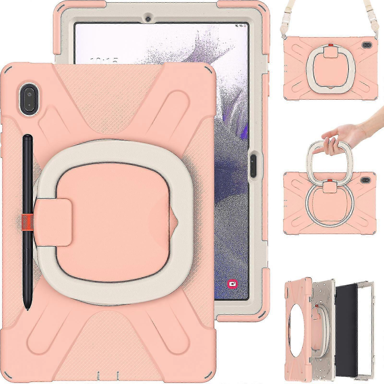 Egnet For Tab S7 Fe 12.4 T730, Tab S7 Fe 12.4 T735, Tab S7 Fe 12.4 T736b, Tab S7 Fe 12.4 T736n, Children's Tablet Protective Shell, Anti-drop Og S