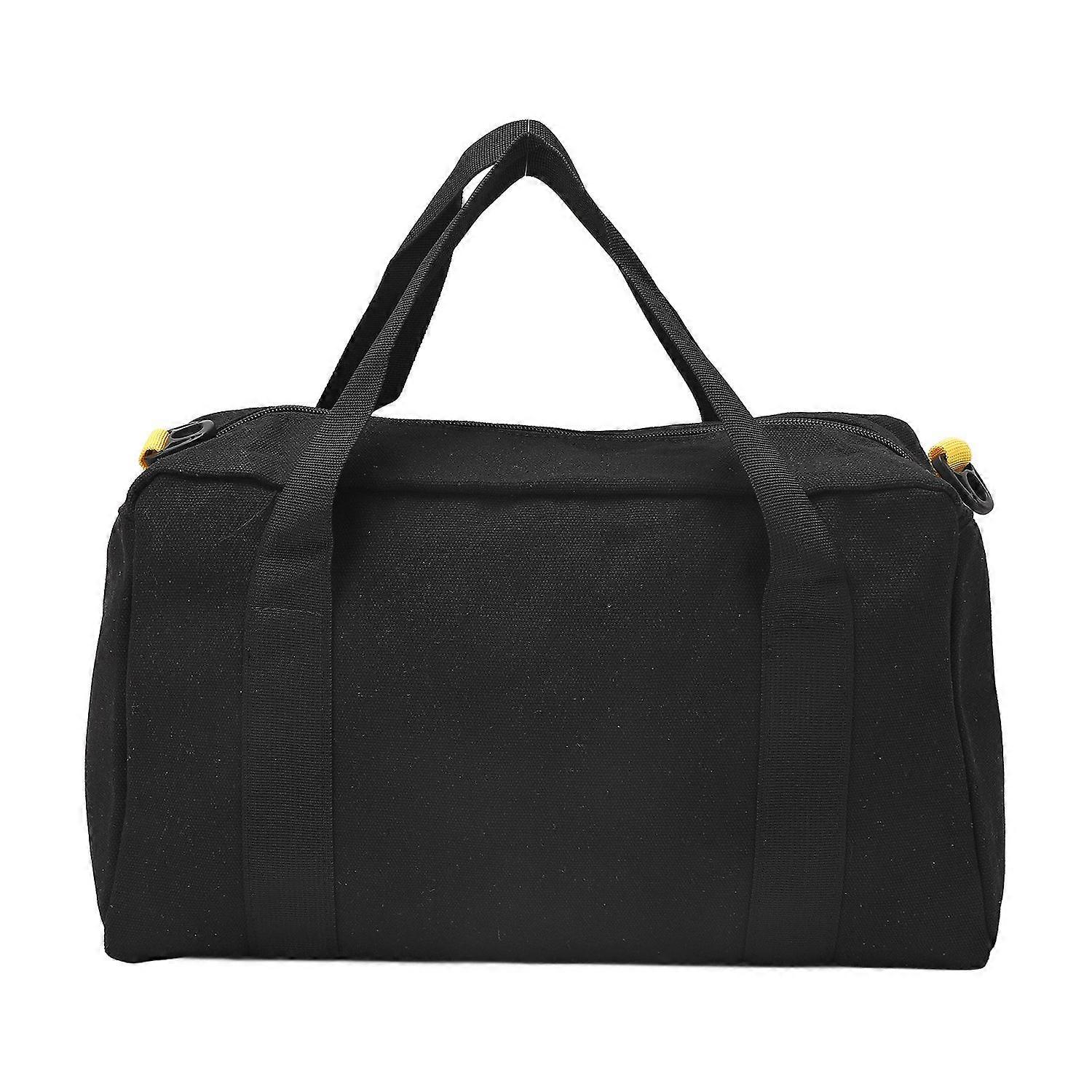 Electrician Tool Pouch Wide Mouth Large Capacity Waterproof Portable Canvas Tool Bag for Wrench Scre
