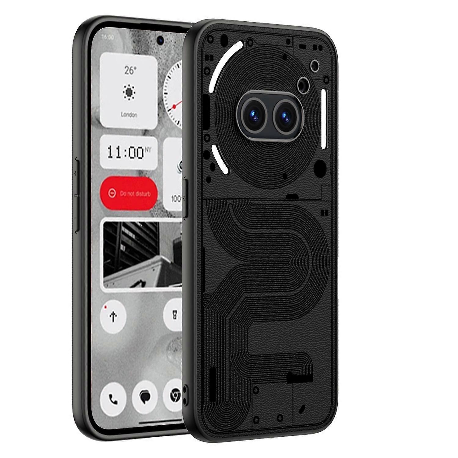 For Nothing Phone 2a/Plus GKK Skin Feel TPU Case Black