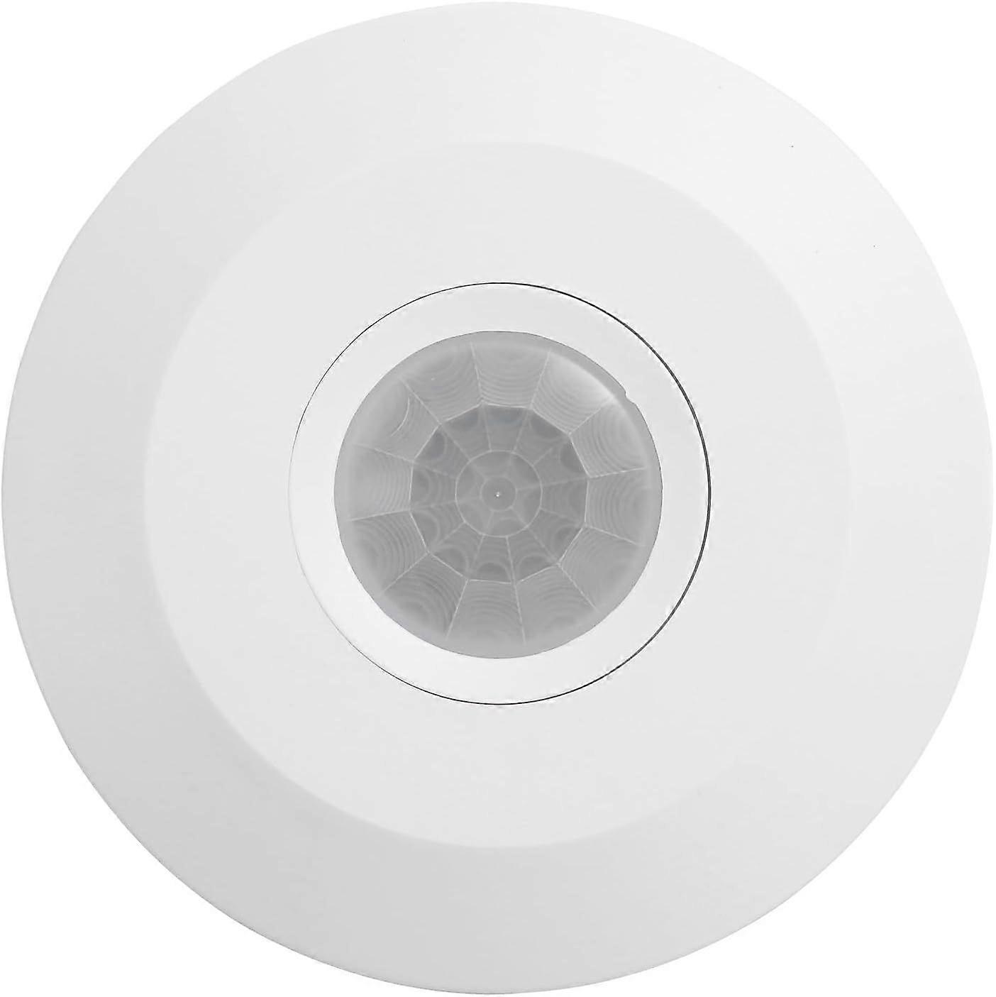 1pc PIR Motion Sensor Light Switch,AC 220-240V 2000W,Ceiling Mount Motion Sensor,PIR Sensor,Slim Profile,White