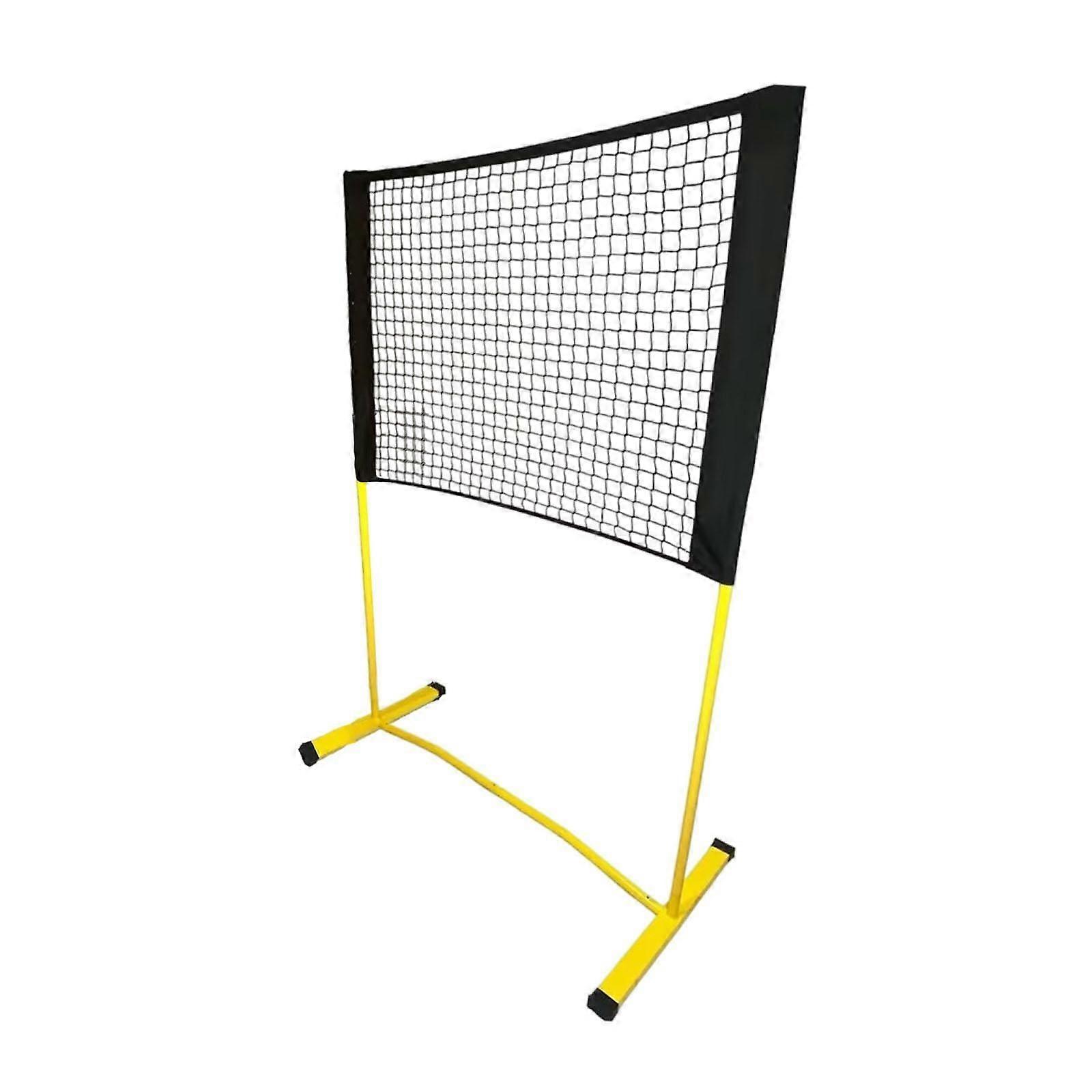 3.94ft Pickleball Net Easy Setup Pickle Ball Trainer för sport inomhus strand svart