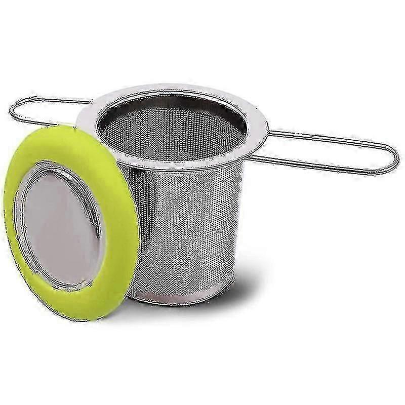 Tea Filter Stainless Steel Tea Strainer Folding Handle Extra Fine Mesh