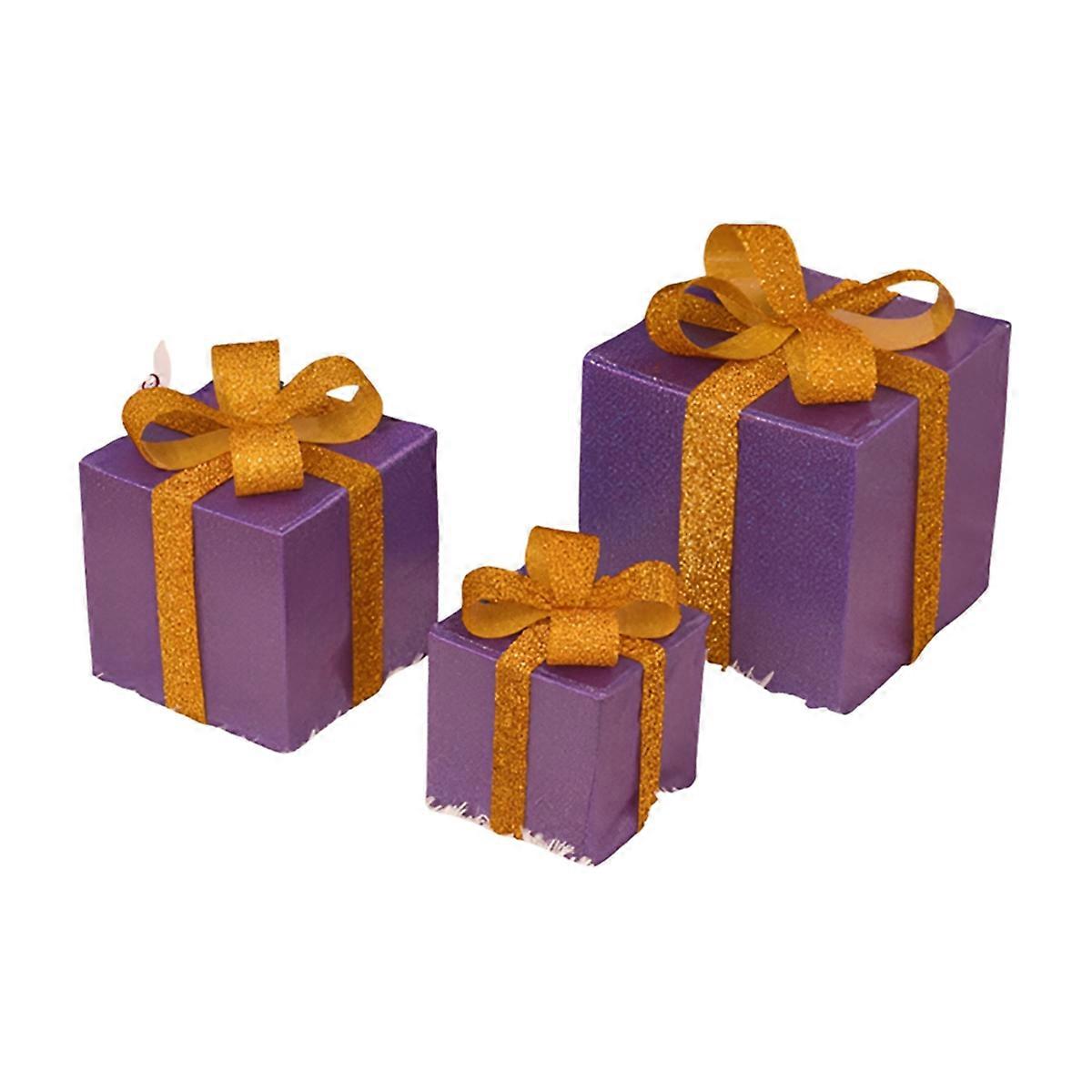 Valentine'S Day Gift Box Three-Piece Set Valentine'S Day Decoration Birthday Decoration B