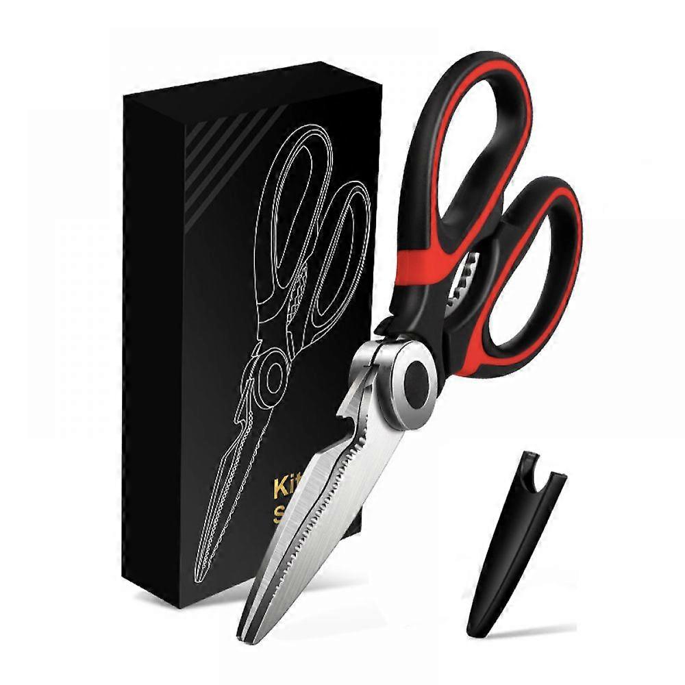 Kitchen Scissors Multifunctional Household Scissors Stainless Steel Sharp 20.7cm
