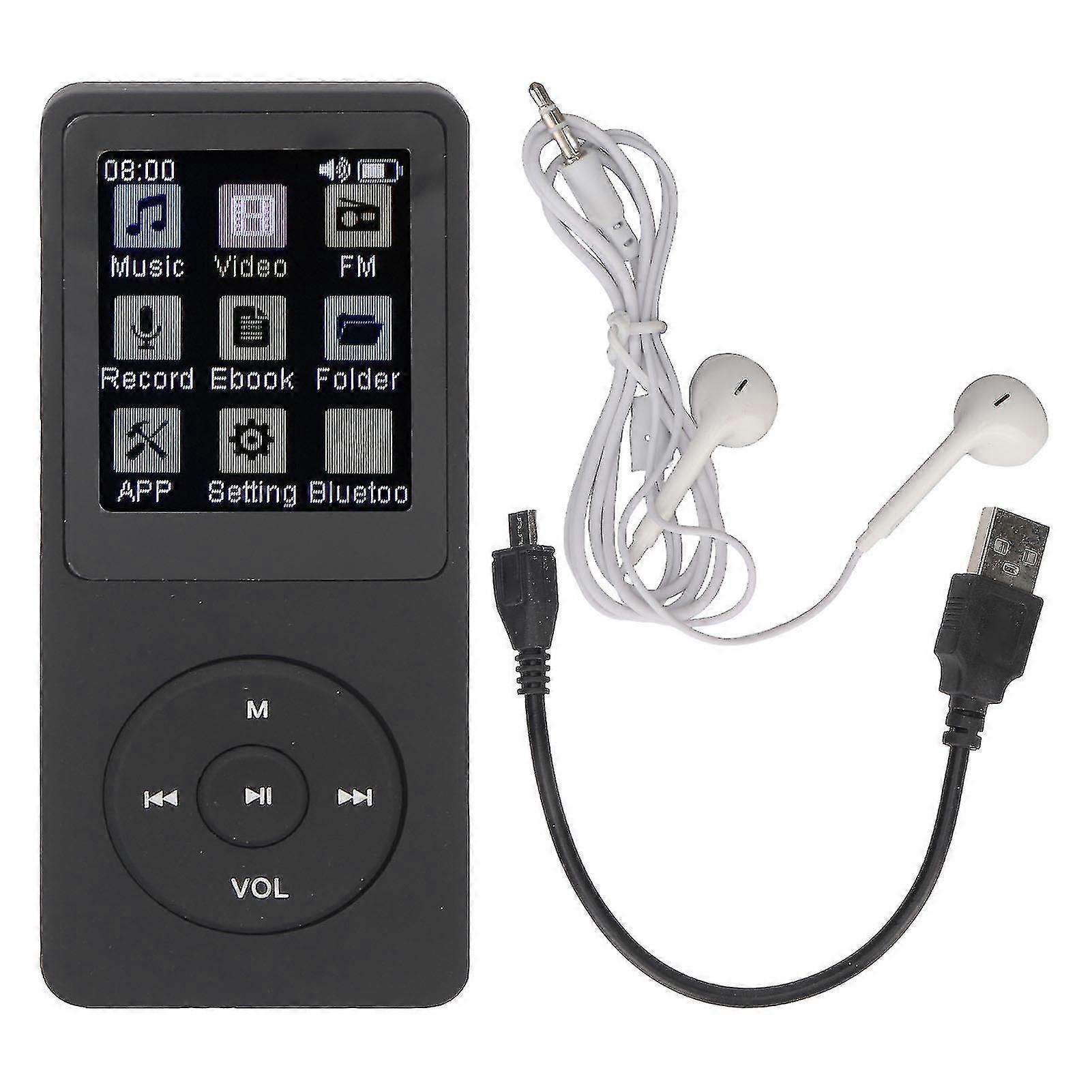 Pocket Music Player,Bluetooth MP3 Player 1.8 Bluetooth M Player Portable Hi Fi Music Player Exceptional Value