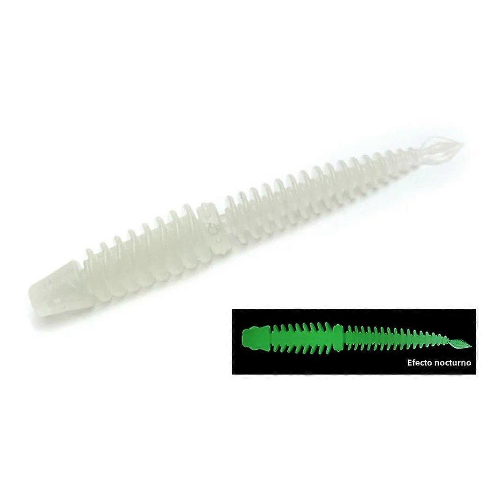 Artificial Fishing Powder 80mm/2g 10pcs/Lot Loose Leurre For River Lake And Sea Fishing Artificial Bait For Bass Perch And Trout