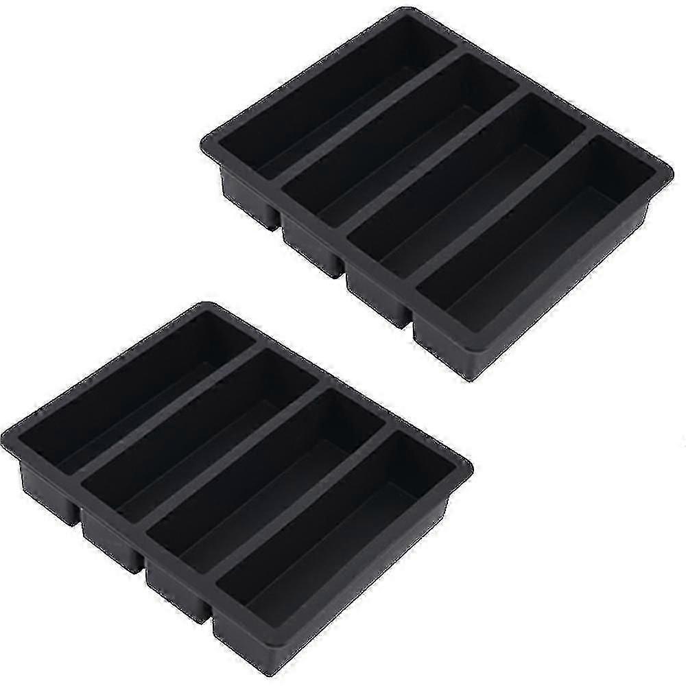 Ice Cube Trays For Whisky - With Easy Release Ice Cubes For Whiskey And For Cocktail