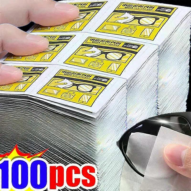 Anti-Fog Cleaner Wet Wipe Disposable Eyeglasses Cleaning Len Cloths Independent Packaging Screen Glasses Cleaning Tool