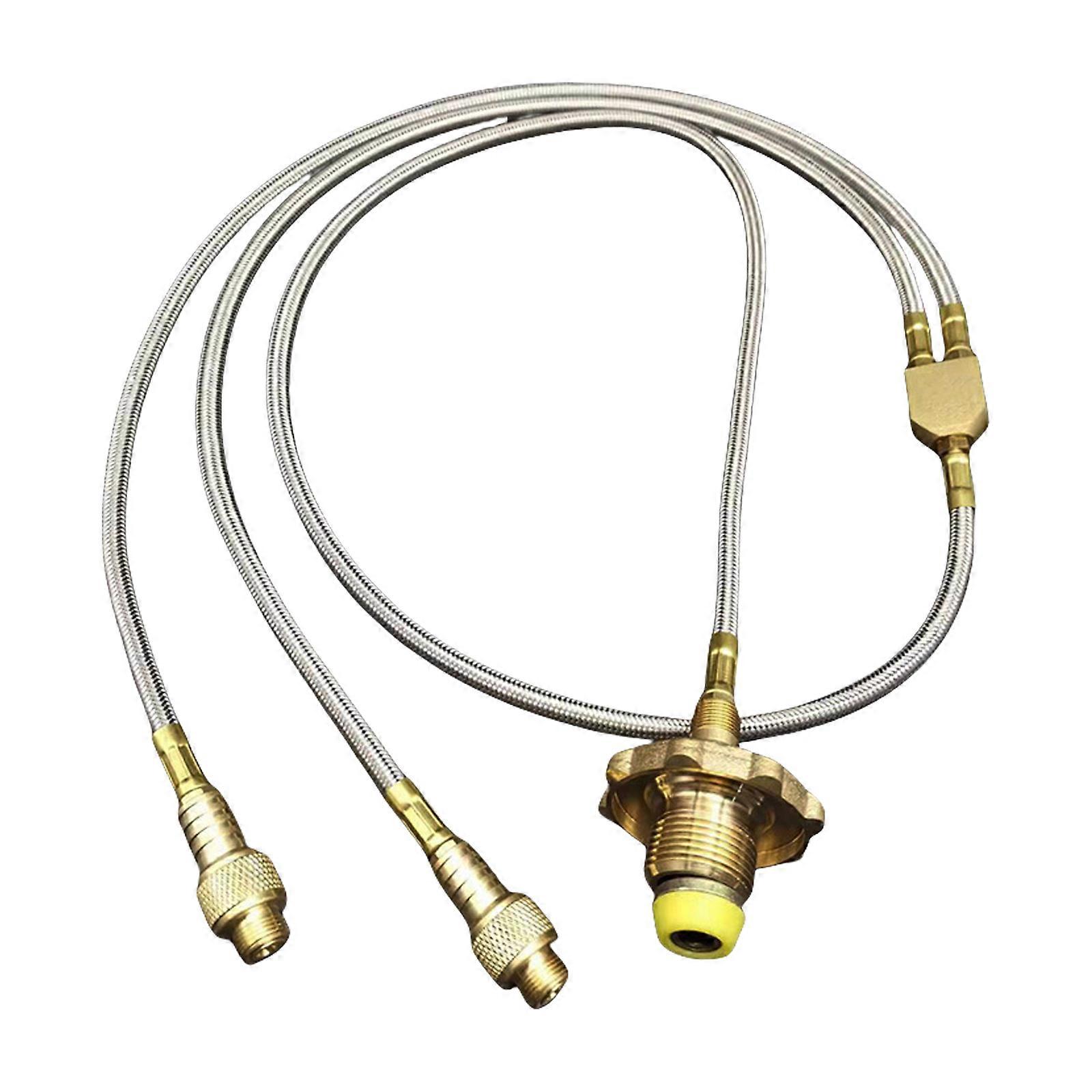 Leak Proof Gas Adapter Reliability Gas Conversion Connectors Efficient Adapter for Various Outdoor Activity Multicolor