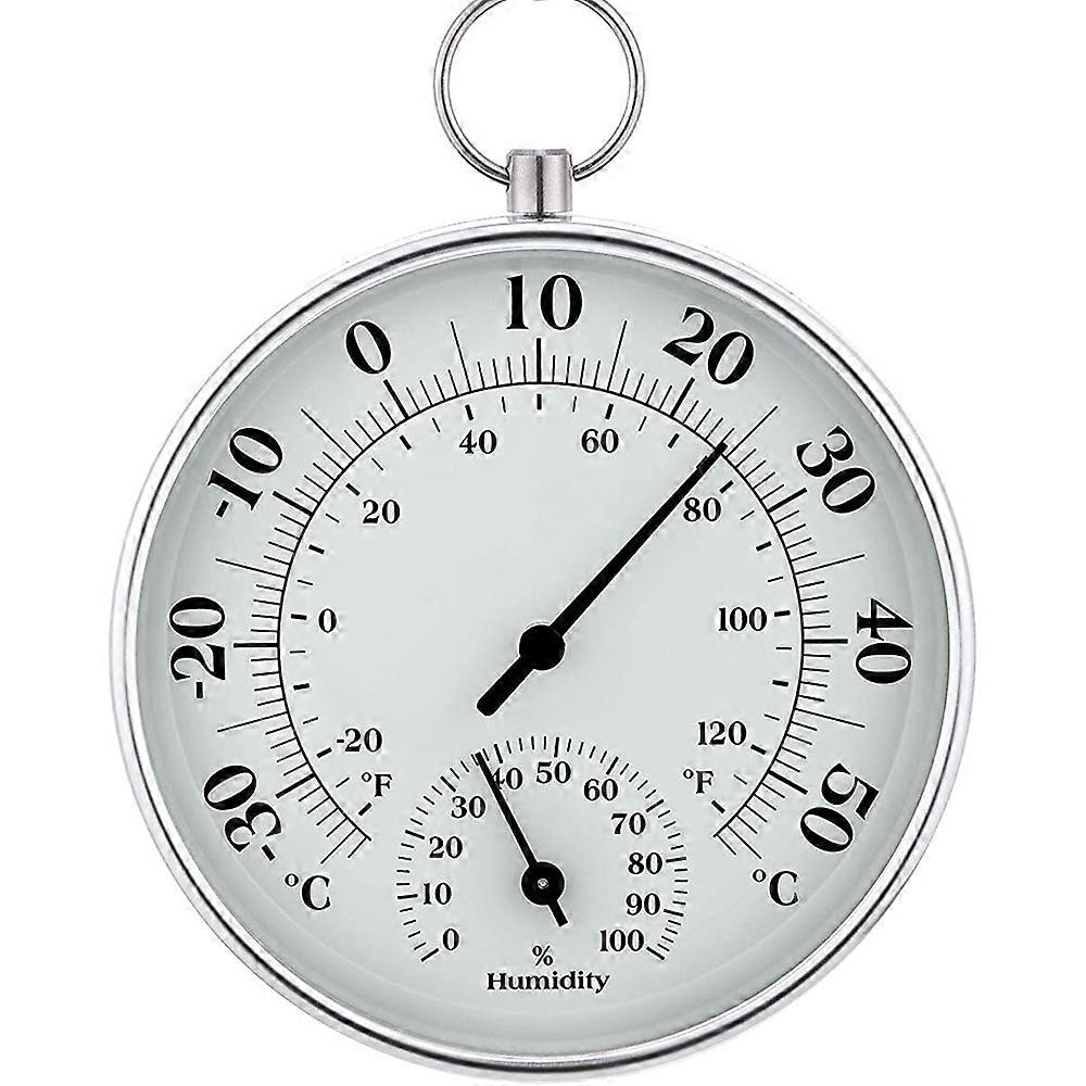 Hygro-Thermometer With Versatile Hanging Design, Analog Hygrometer Thermometer For Essential Environmental Monitoring, Temperature & Humidity