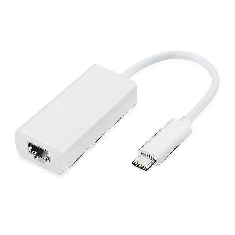USB-C/TYPE-C to RJ45 Ethernet LAN Internet Cable Adapter for MACBook & TypeC Devices