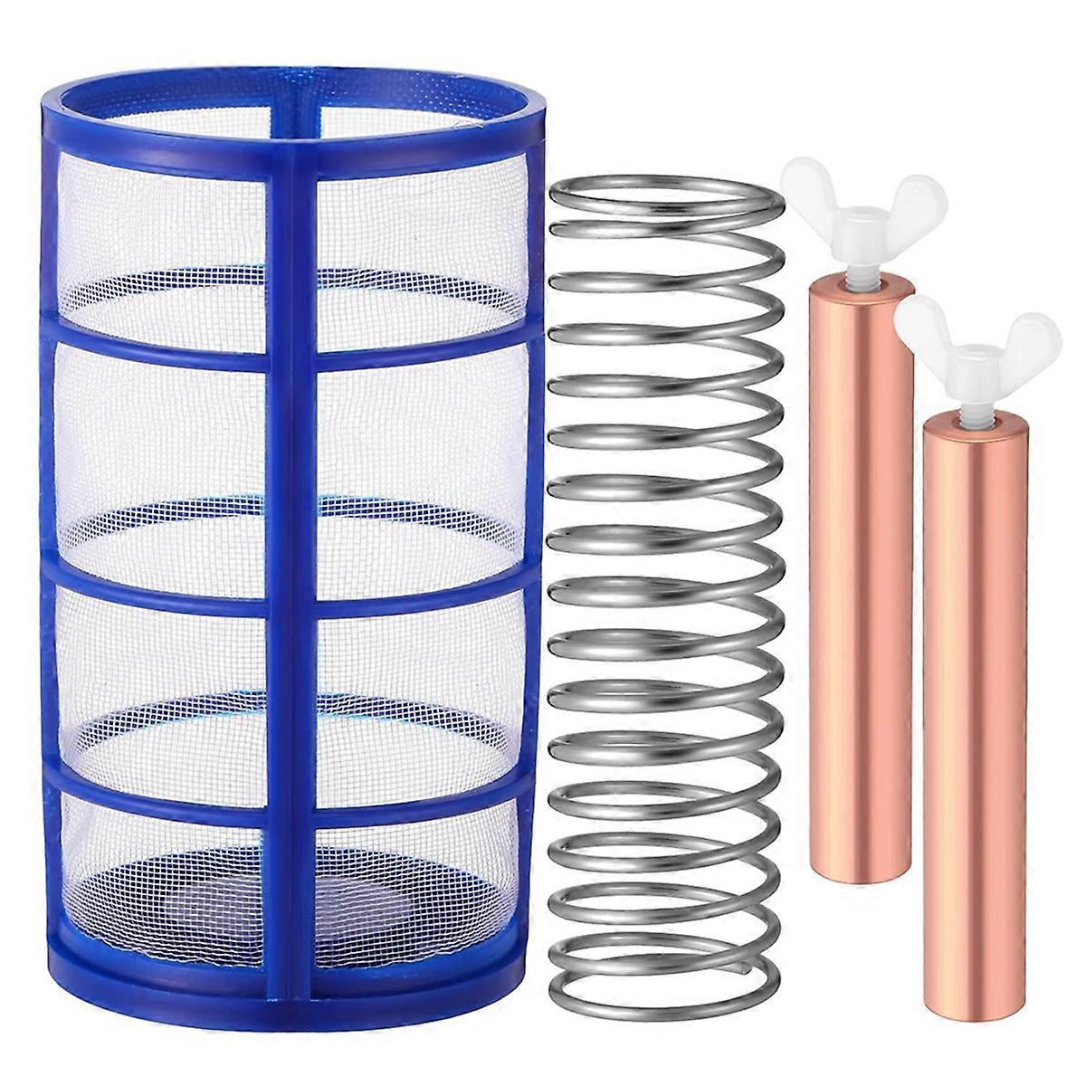 6-Piece Copper Anodized Replacement Kit,Includes Copper Anodes