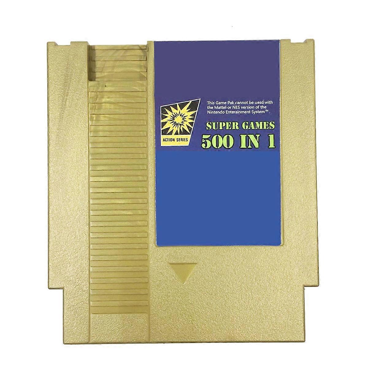 500-In-1 Game for Game Console for 1 2 3 6 7 8,E