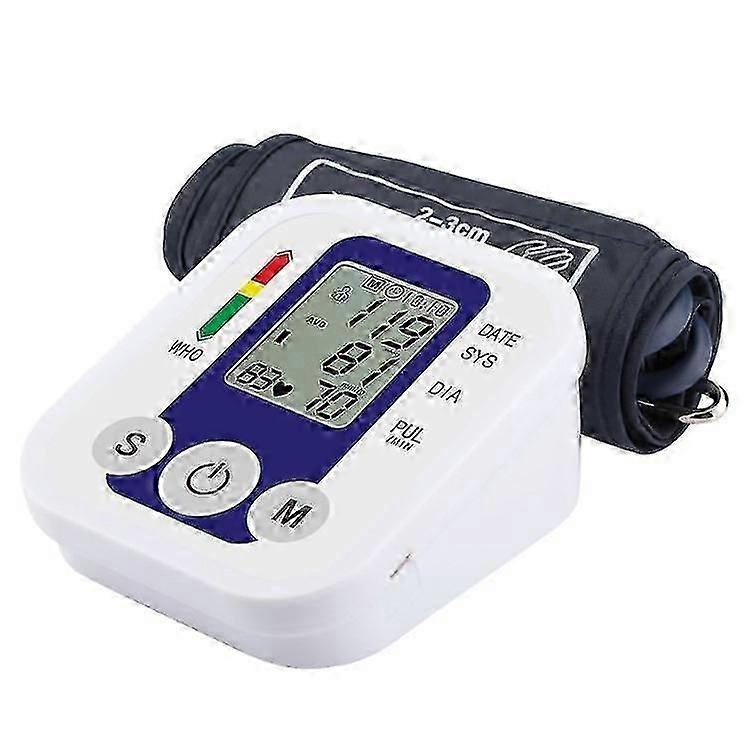 Blood Pressure Monitor, Extra Large Upper Arm Cuff, Digital Bp Machine For Home Use With Voice