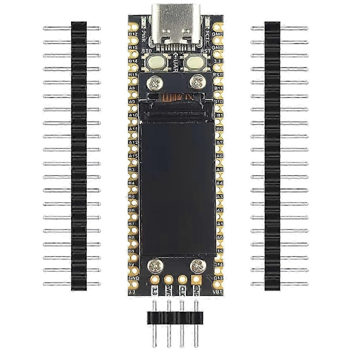 STM32F103C8T6 Development Board with 0.96 Inch TFT LCD Screen Display 8MB Flash MCU Minimum System Board