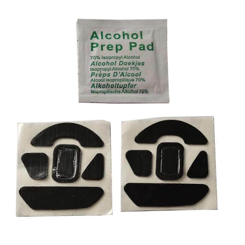 2 Sets Mouse Skates Mouse Feet Curved Edge for BASILISK V3 Gaming Mice Pad