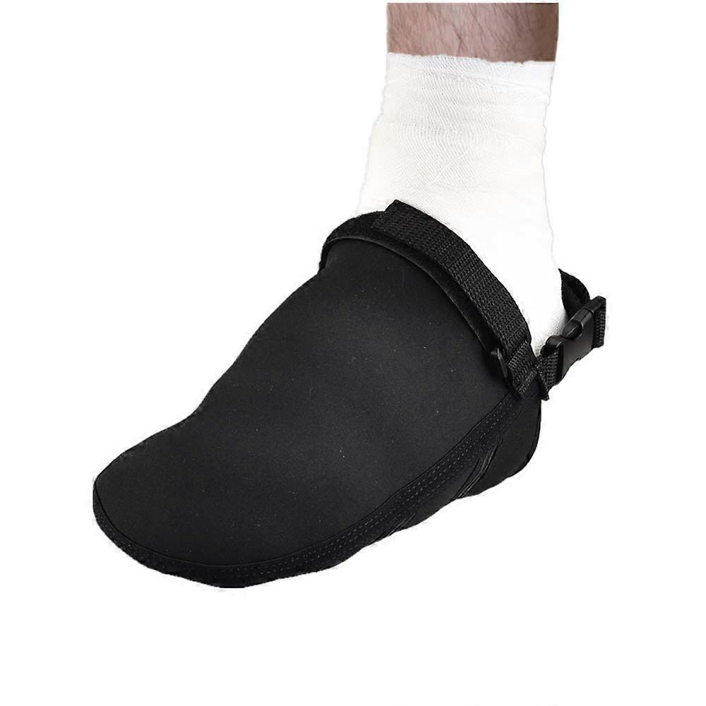Adjustable Non Slip Silicone Sole Cast Sock Toe Cover Over Cast for Men