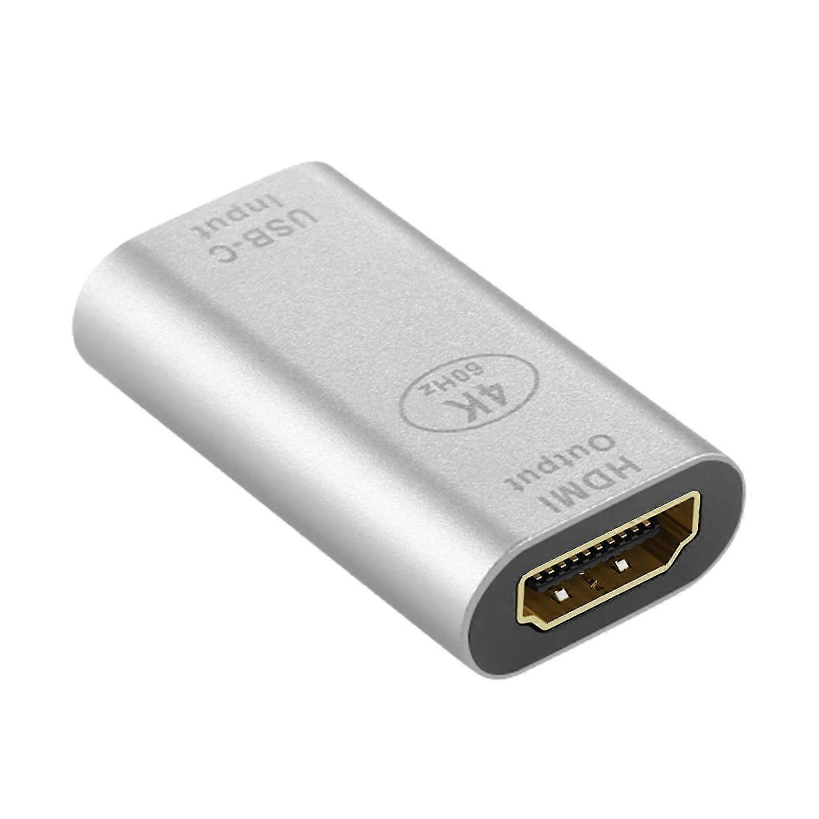 USB-C hembra a HDMI hembra 4K Diseño compacto