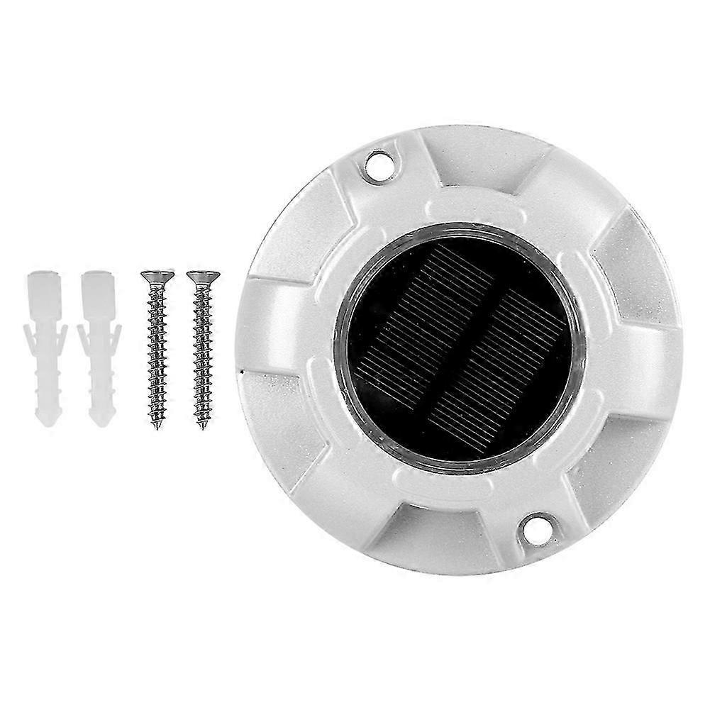 Solar Powered LED Road Pathway Marker Stud Light Lamp Safety Instruction