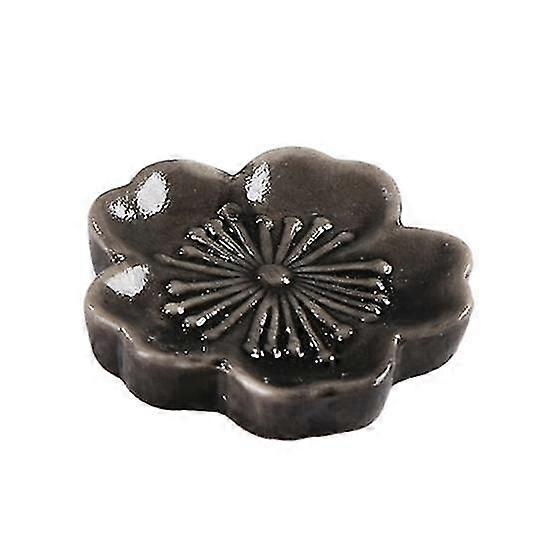 Porte-baguettes en céramique en forme de sakura Porte-baguettes Porte-vaisselle polyvalent pour restaurant de cuisine à la maison