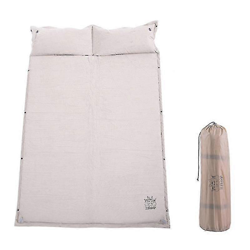 190*130*5cm Automatic Inflatable Mattress Double Person Moisture-Proof Picnic Sleeping Pad,with Pill
