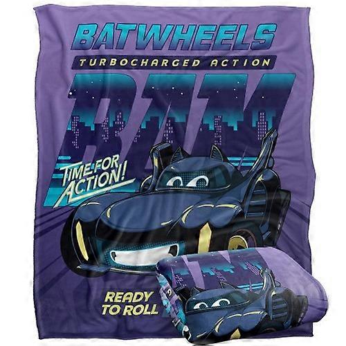 Batwheels Time For Action Batmobile Blanket