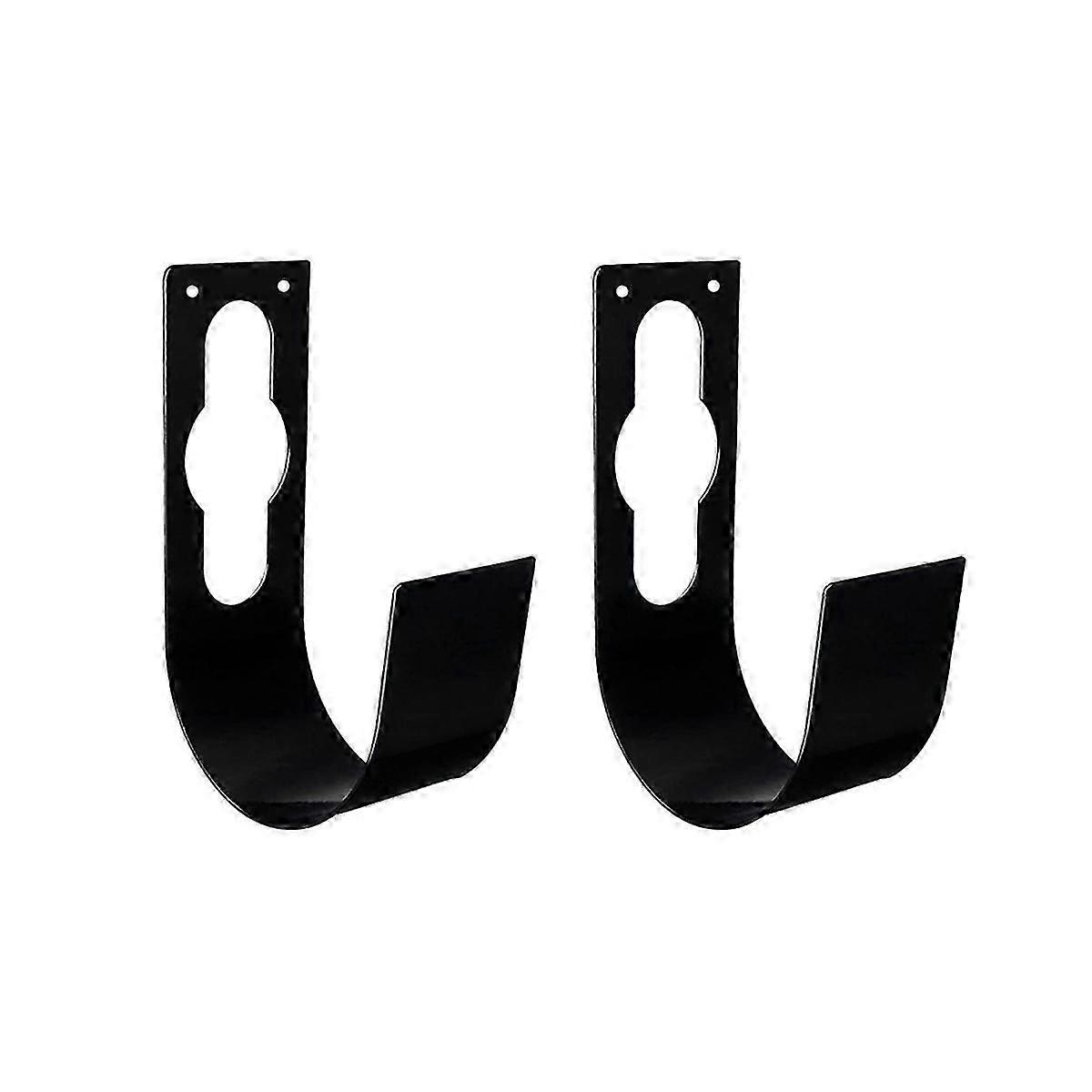 2pcs Hole Hook Garden Hose Holder Storage Bracket