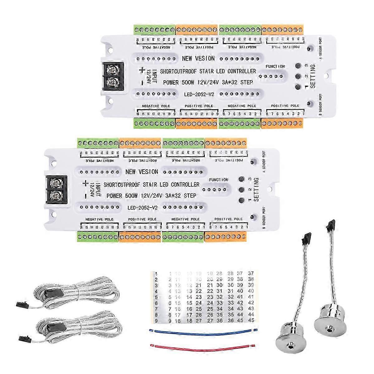 Stair LED Motion Sensor Light DC12V/24V Ladder Night Light