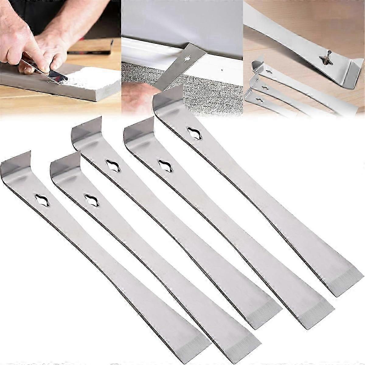 "Woodworker's Multi-Purpose Magic,10 in Stainless Steel Pry BarScraper"
