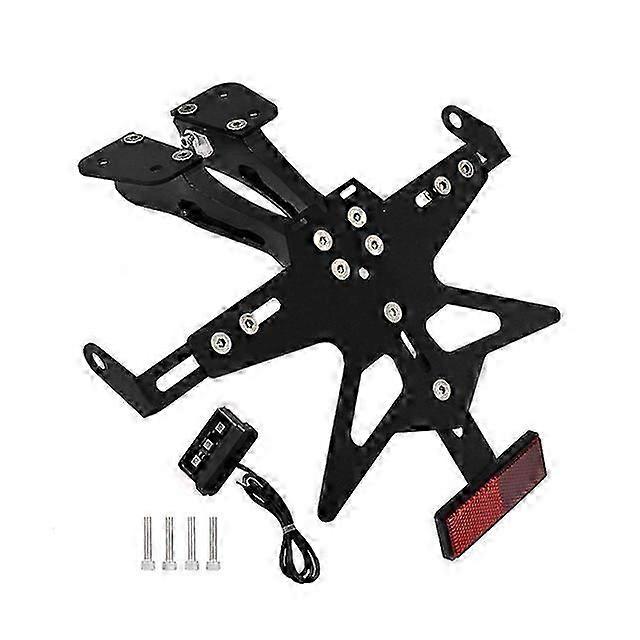 Mtkracing For Yamaha Tmax 530 2017-2020 Tmax 560 2019-2020 License Plate Holder Led Light Tail Neat Fender Eliminator