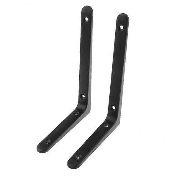 3x 2x Wall Mount Shelf Brackets Floating Shelf Wall Rack Holder Brackets, 3