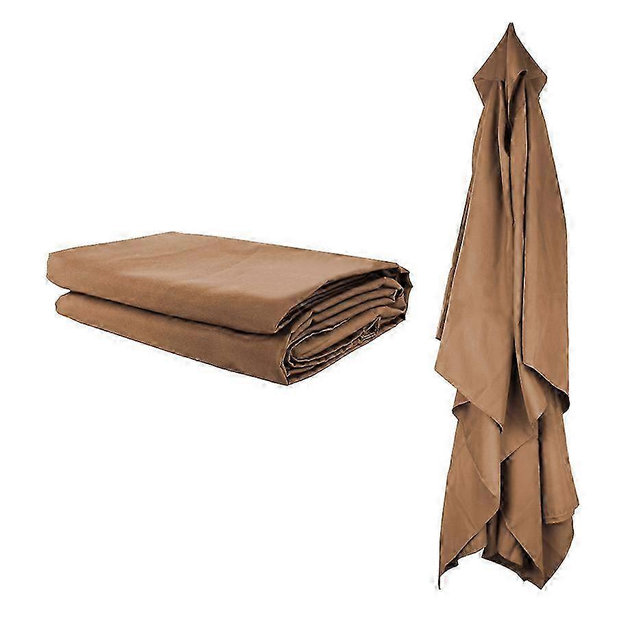 Replacement Canopy 2x3M for Garden Patio Umbrella, UV and Rainproof -a