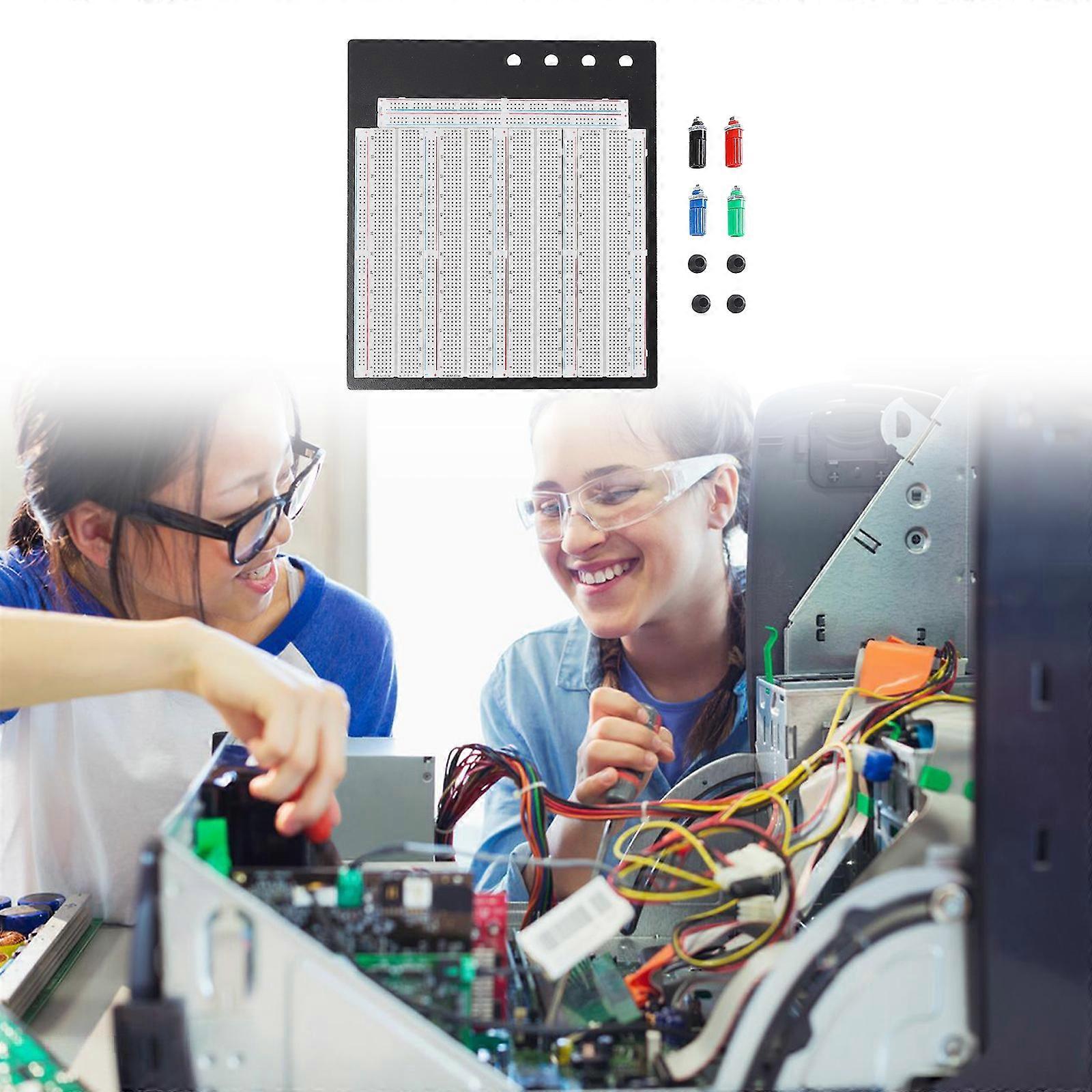 Solderless Breadboard Circuit Test Board 3220 Holes For Electronics  Prototyping And Training