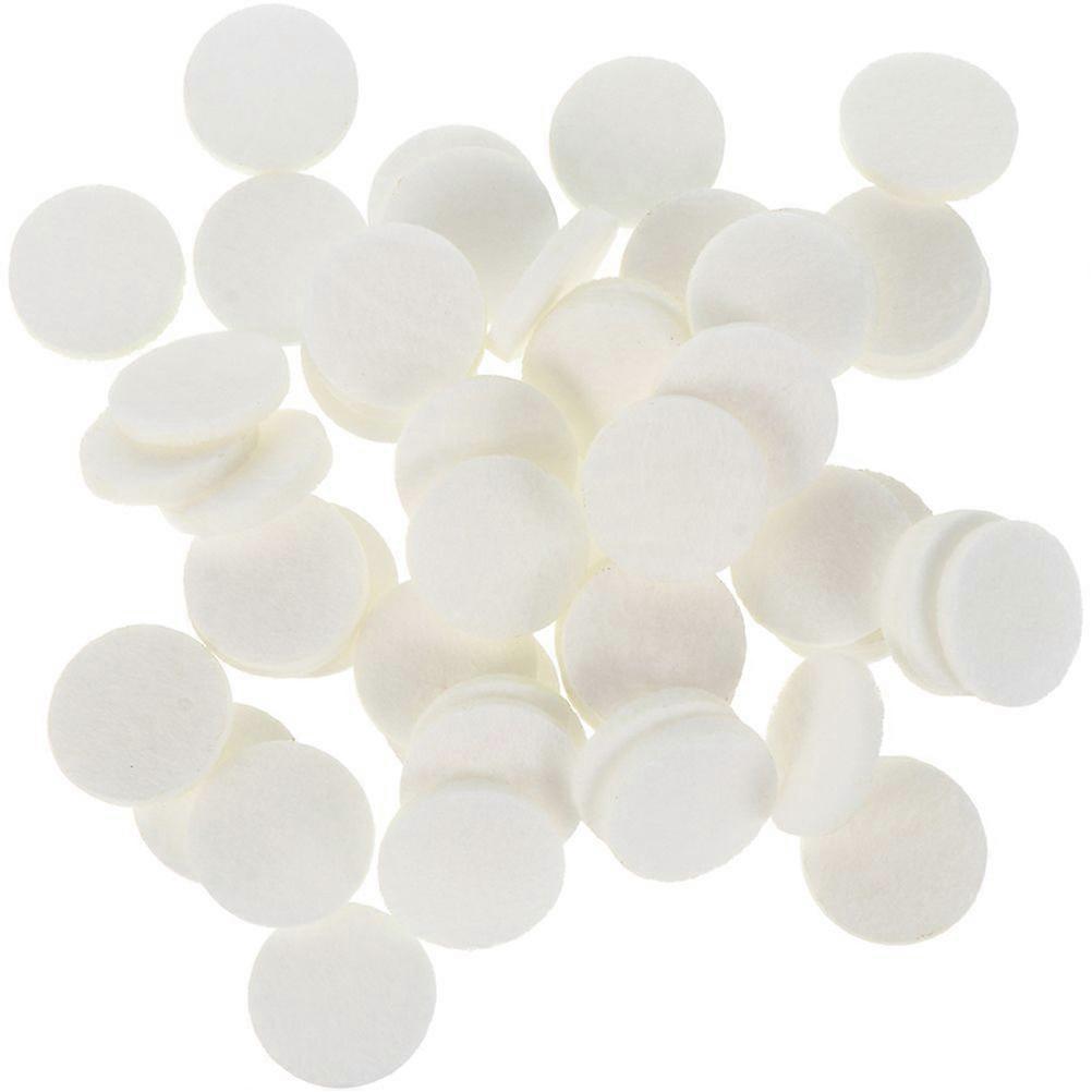 100Pcs Household Diffuser Pads Replaceable Aromatherapy Pads Cotton Essential Oil Pads