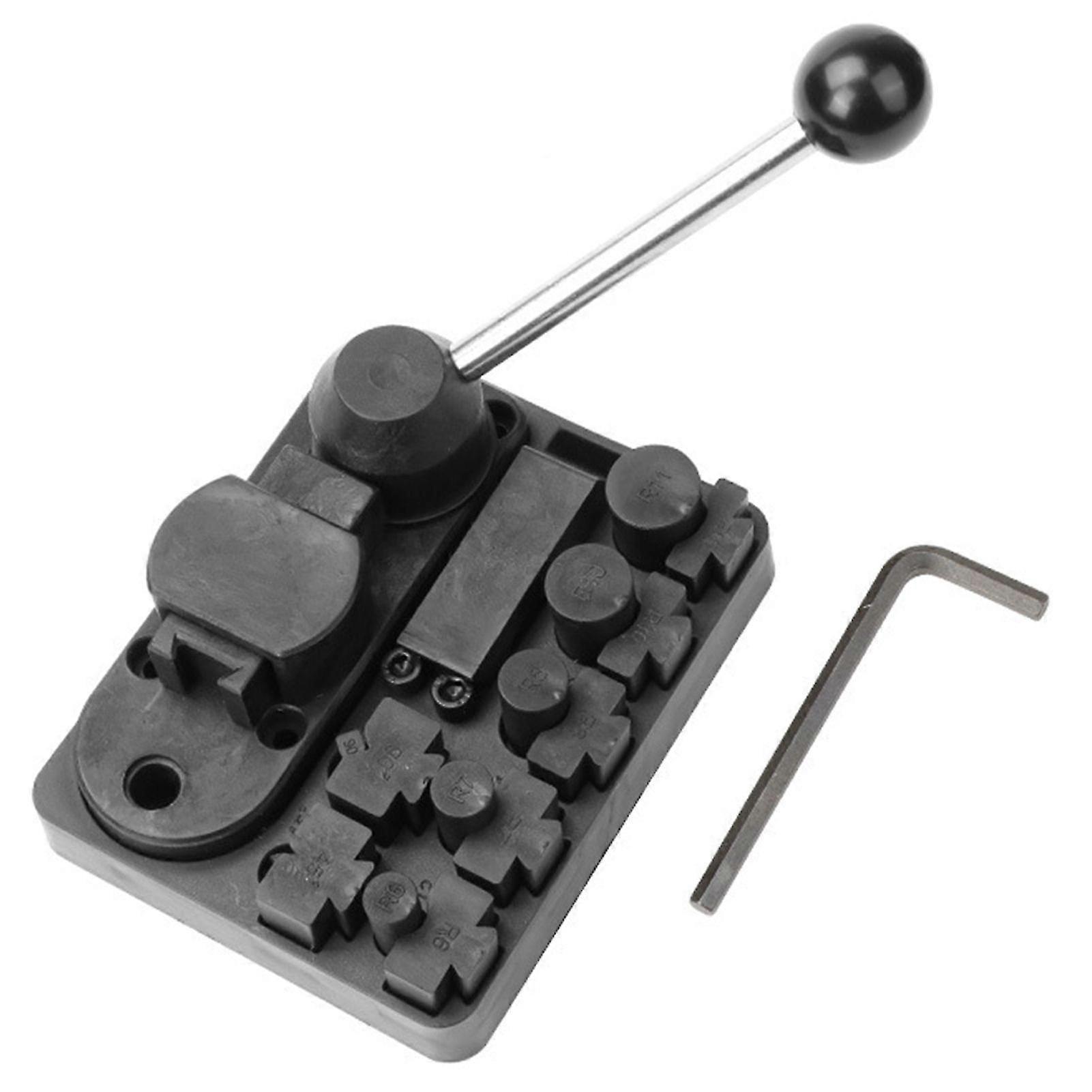 Set di maschere di piegatura in filo metallico regolabile per la creazione di gioielli fai-da-te in oro e argento Ring Bender con matrici
