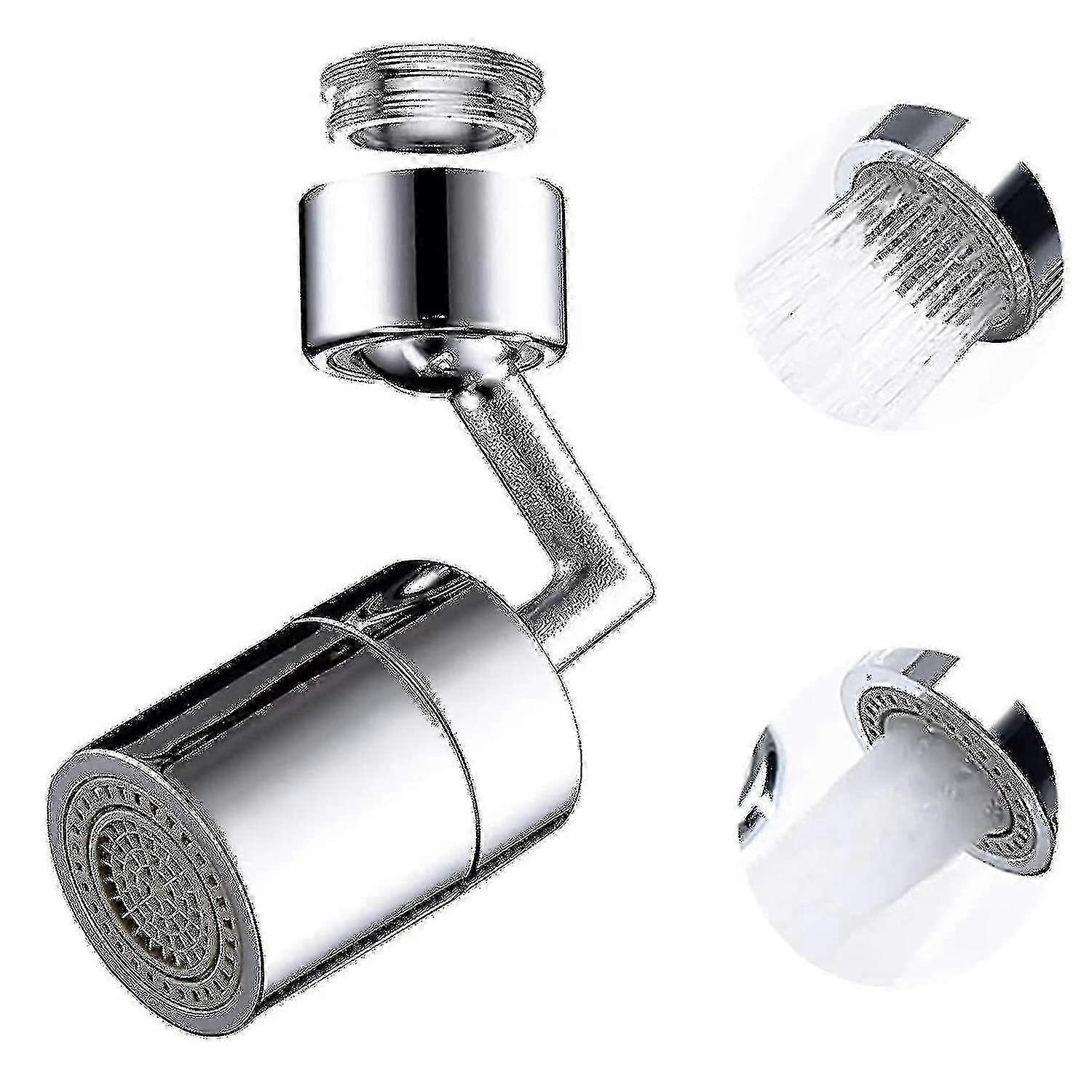 High-Quality 1080 Rotating Splash-proof Filter Faucet Extender with Swivel Spray for Kitchen Use