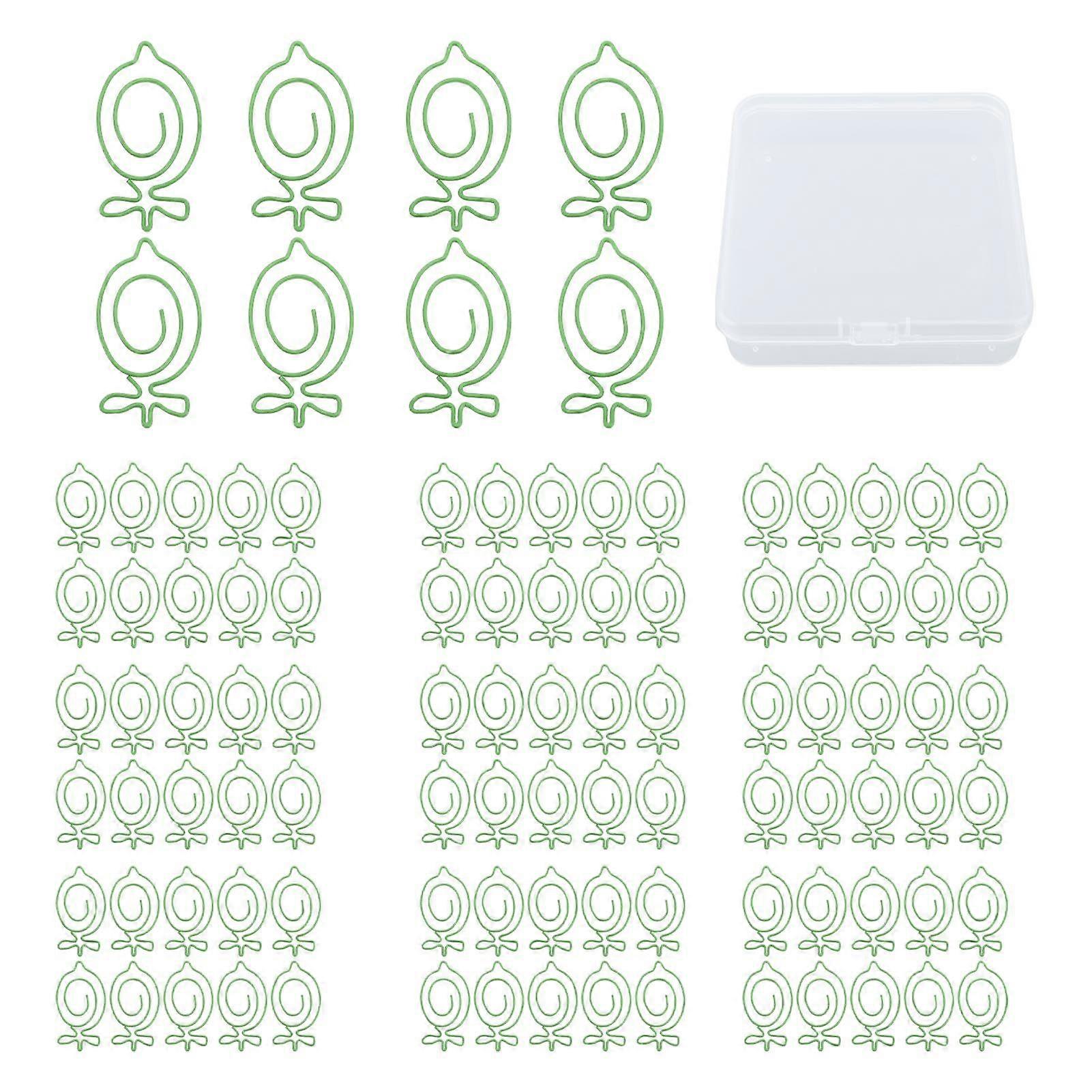 2025 legújabb modell 100db aranyos gemkapocs szép gyümölcs design gyönyörű szín