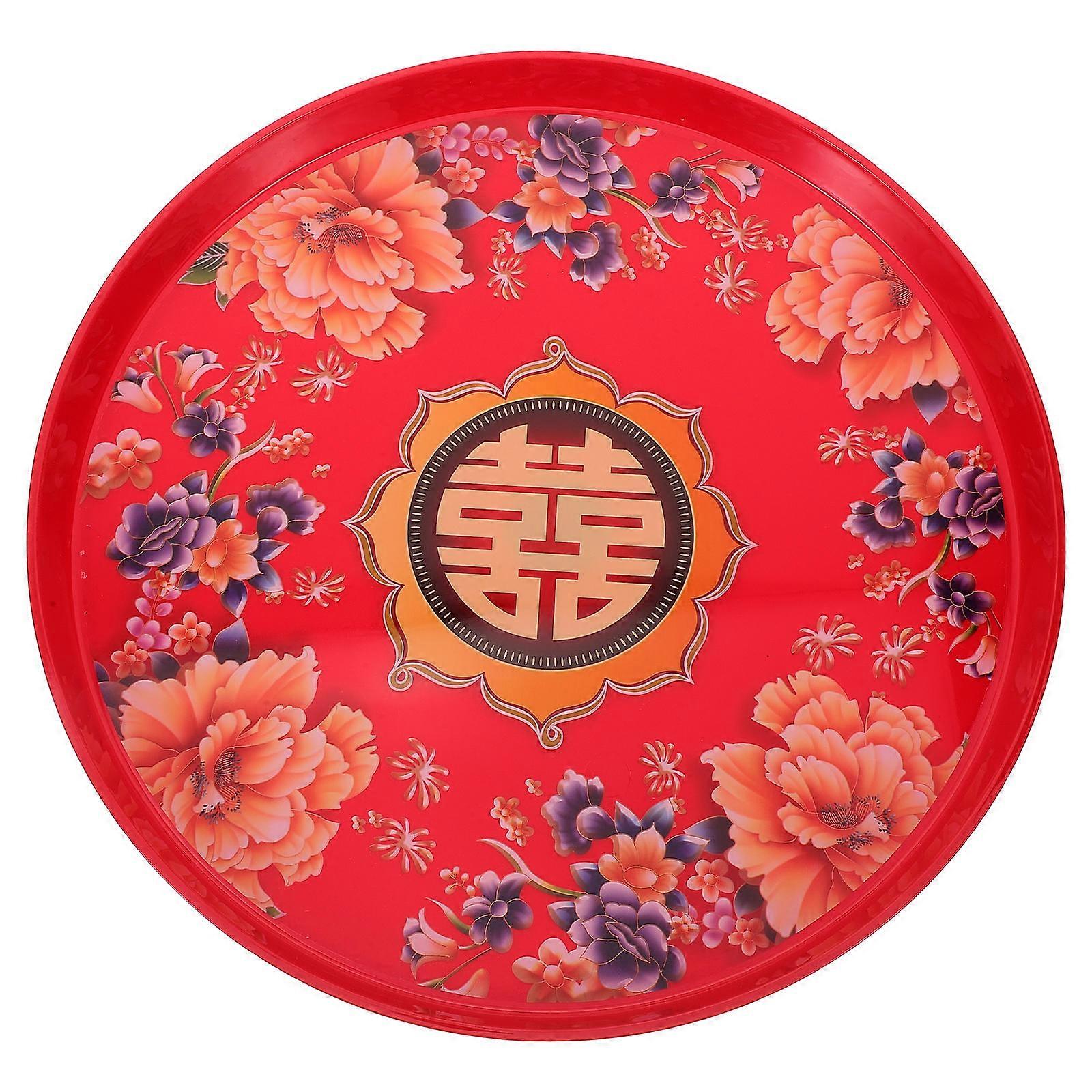 Round Dessert Tray, Thoughtful Wedding present, Ideal for Hosting Guests