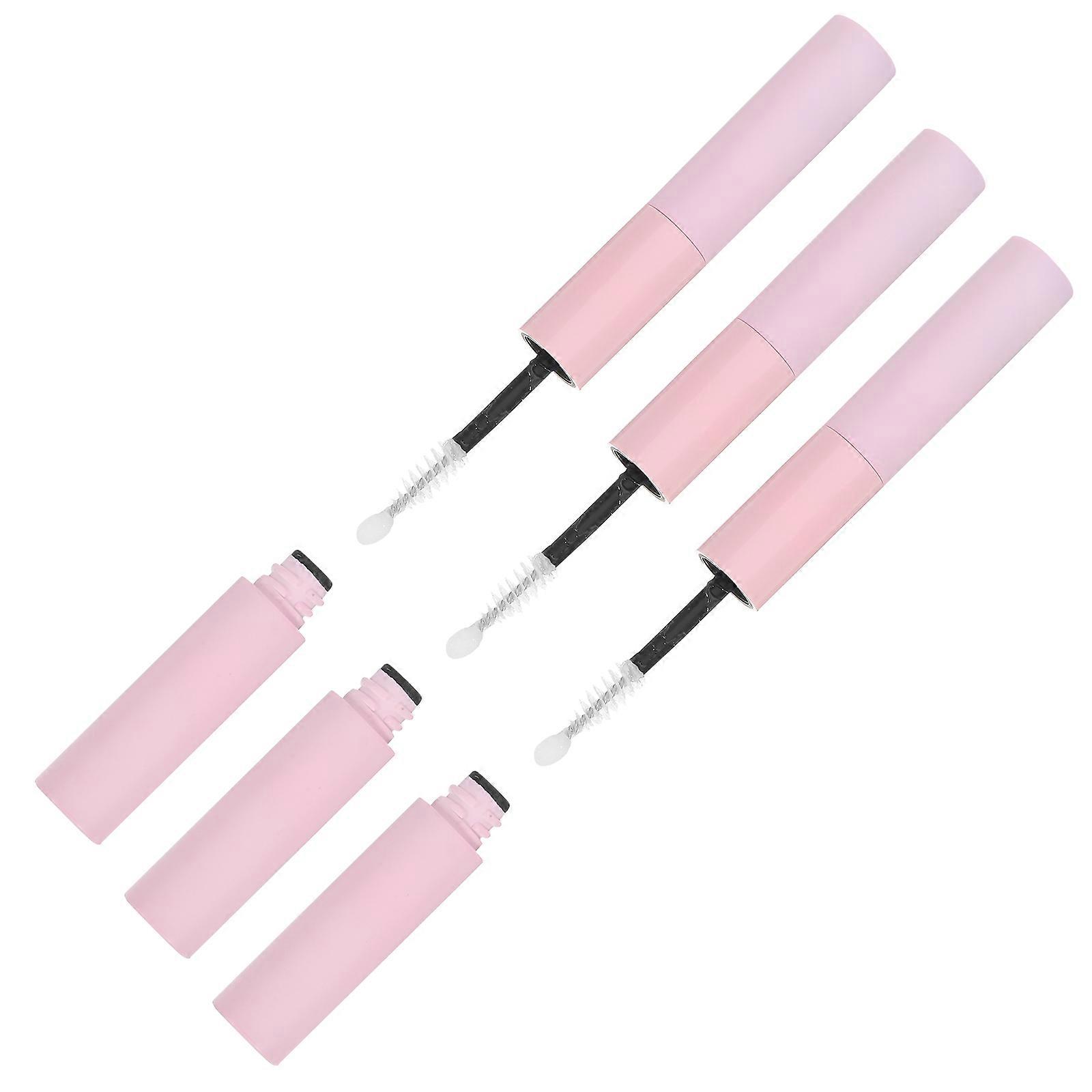 False Eyelashes Sealing Eyelash Extension Tools Women Makeup Application Pink 12.30X1.50X1.50cm 3Pcs