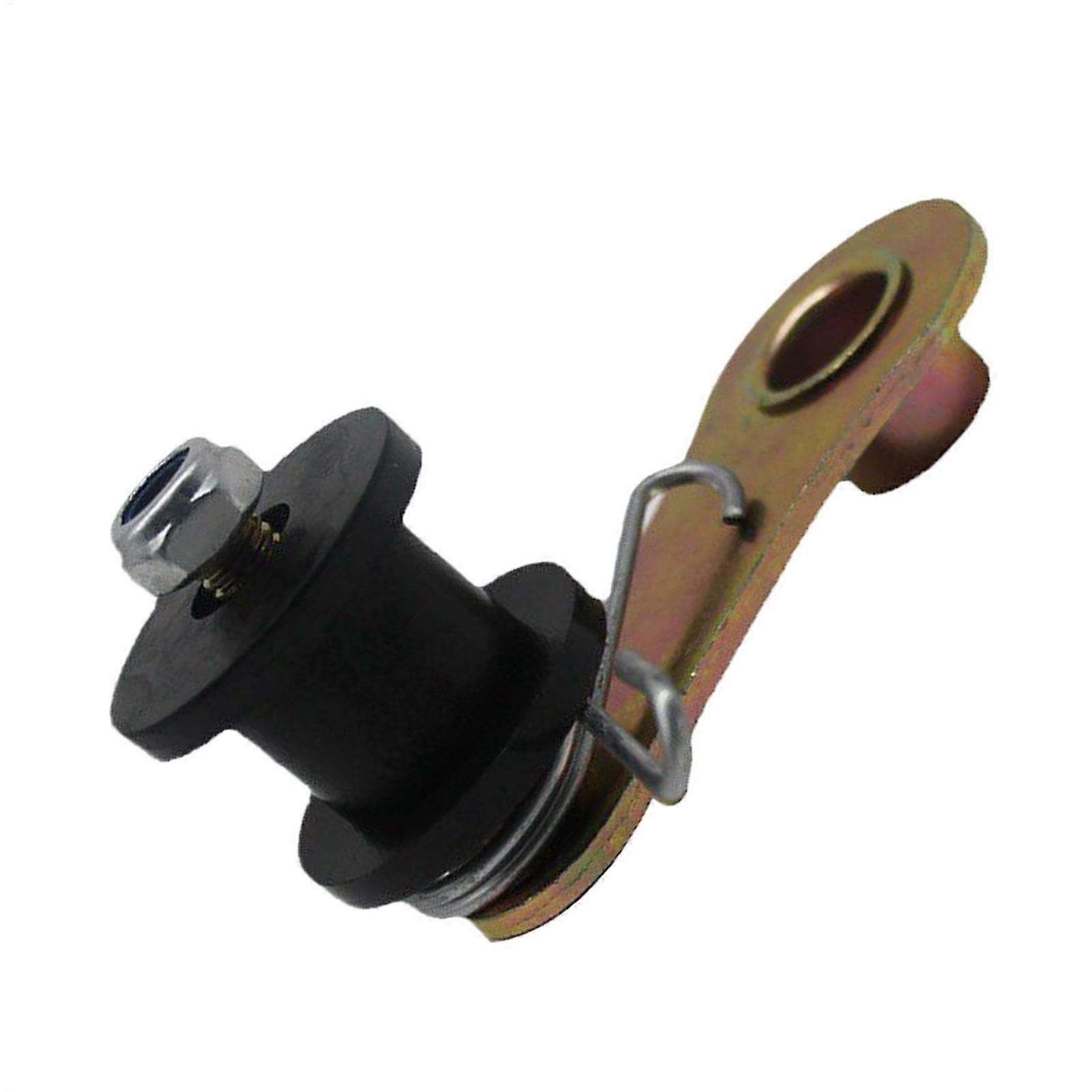 Chain Tensioner for Motorcycles, Black High Performance Roller Tensioner Guide Wheel, Adjustable Chain Tension Control