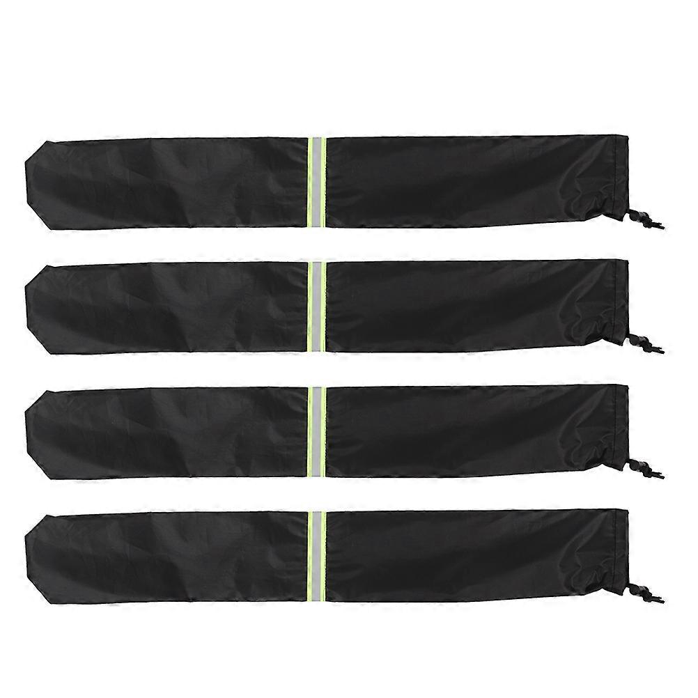 Car Wiper Protective Cover Windshield Wiper Protection Daily Use Black 65.00X10.00X0.10CM 2Pairs