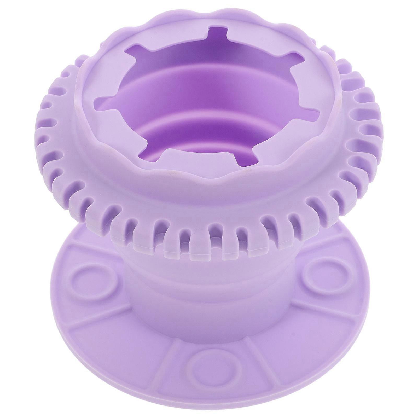 Makeup Tool Cleaning Cup Silicone Brush Washer For Makeup Enthusiasts 4.5X3.4X3.4in Organizing 1Pack